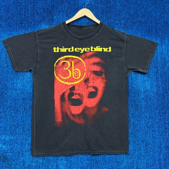 Third Eye Blind Self-titled Album Art Power Pop Band Tee L - Picture 1 of 4